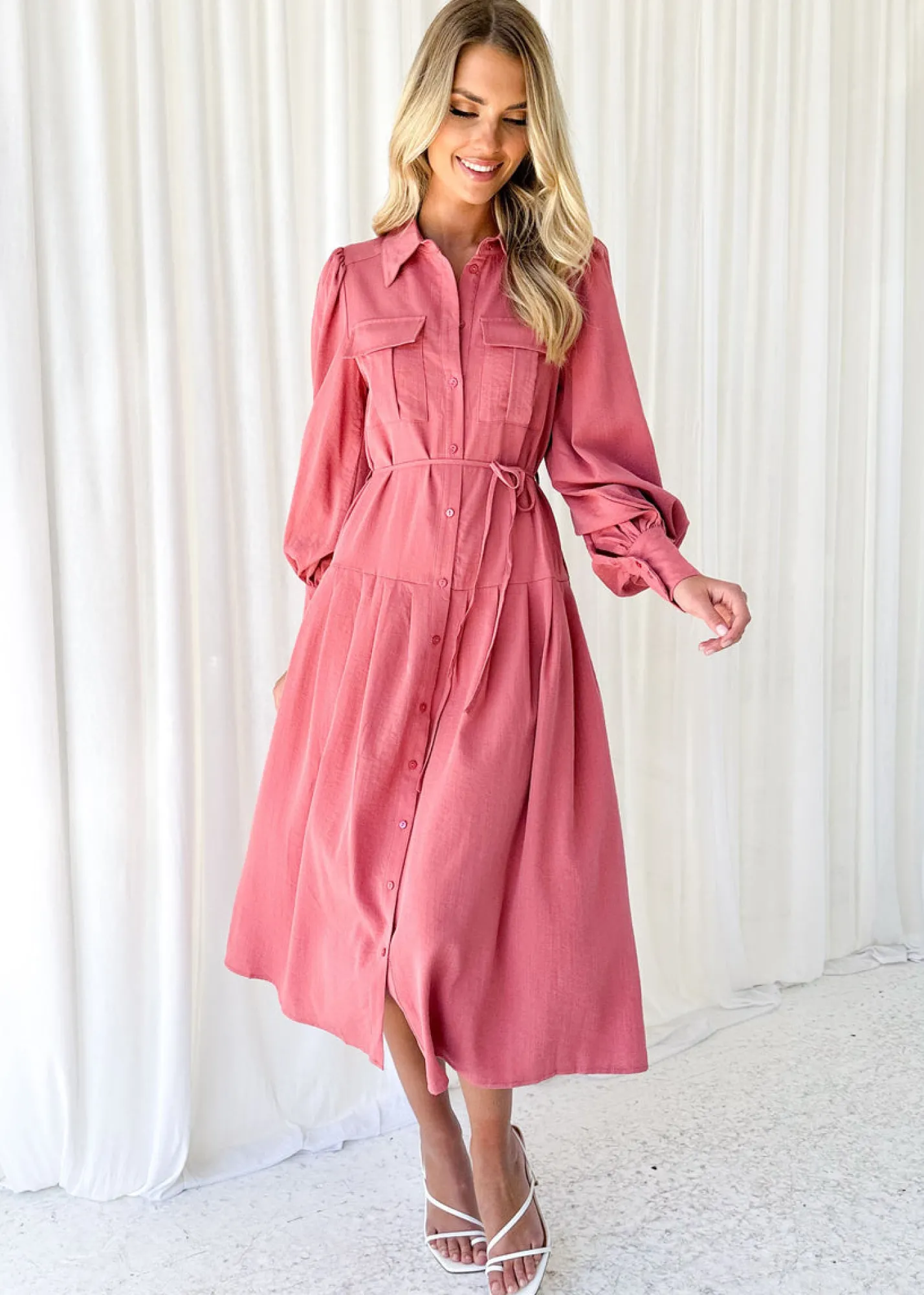 Women Gingham & Heels Midi>Gaella Midi Dress