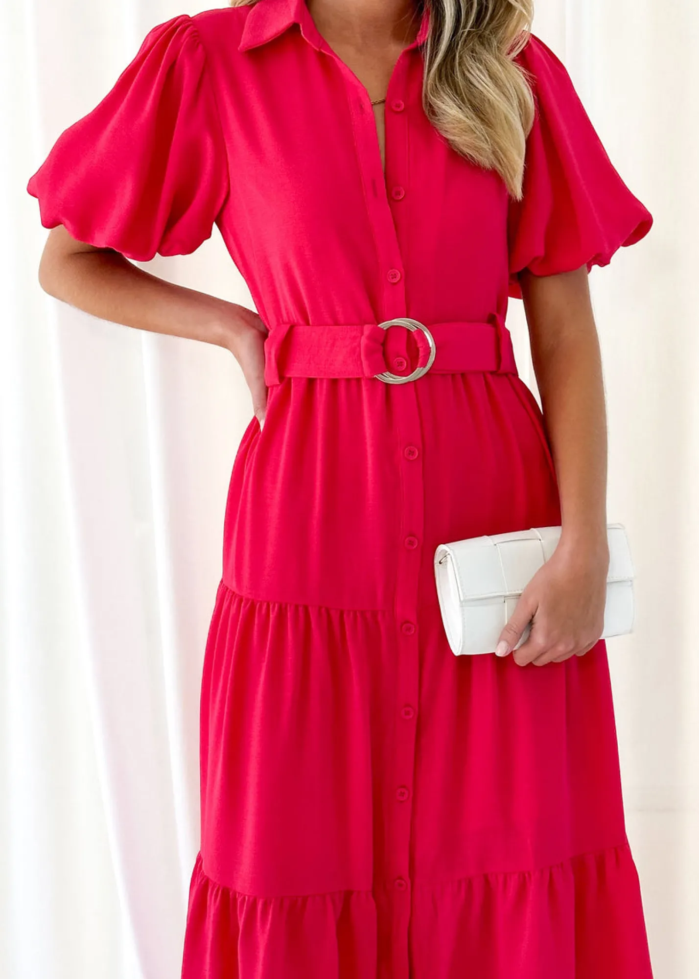 Women Gingham & Heels Midi>Garners Midi Dress