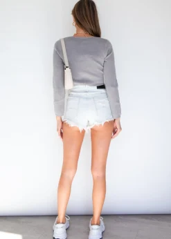 Women Gingham & Heels Knit Tops><noscript><img width=
