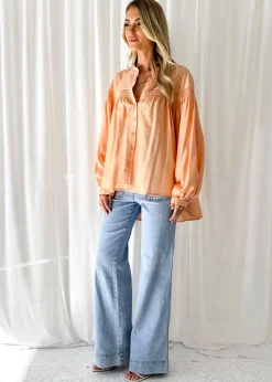 Women Gingham & Heels Blouses><noscript><img width=