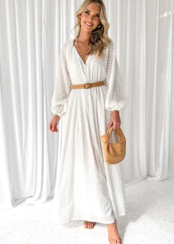 Women Gingham & Heels Maxi>Giovanna Maxi Dress