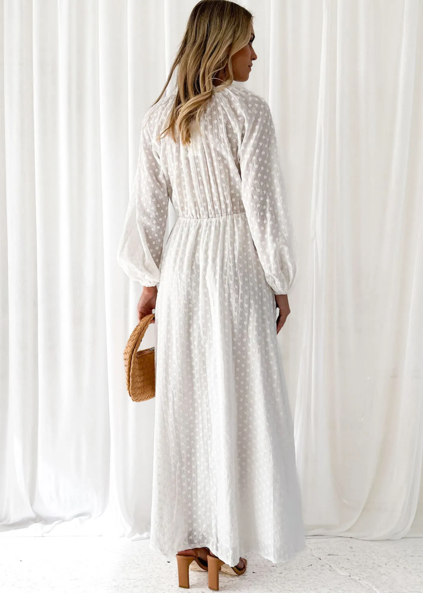 Women Gingham & Heels Maxi>Giovanna Maxi Dress