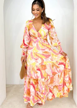 Women Gingham & Heels Maxi>Graceline Maxi Dress