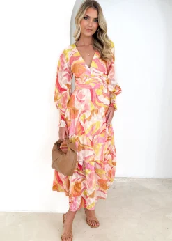 Women Gingham & Heels Maxi><noscript><img width=