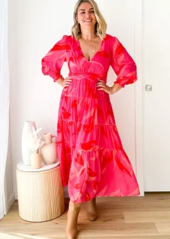 Women Gingham & Heels Maxi>Graceline Maxi Dress