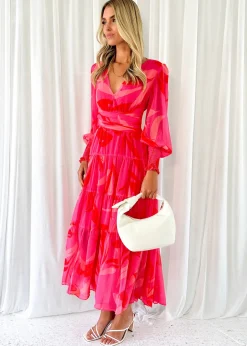 Women Gingham & Heels Maxi><noscript><img width=