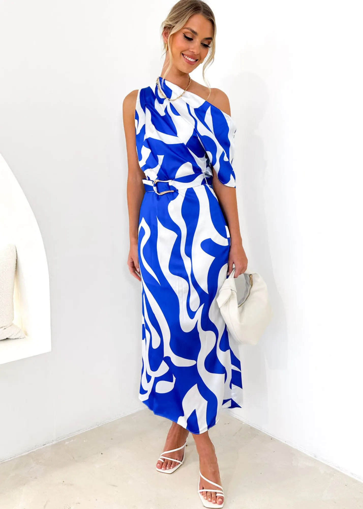 Women Gingham & Heels Midi>Graciana Midi Dress