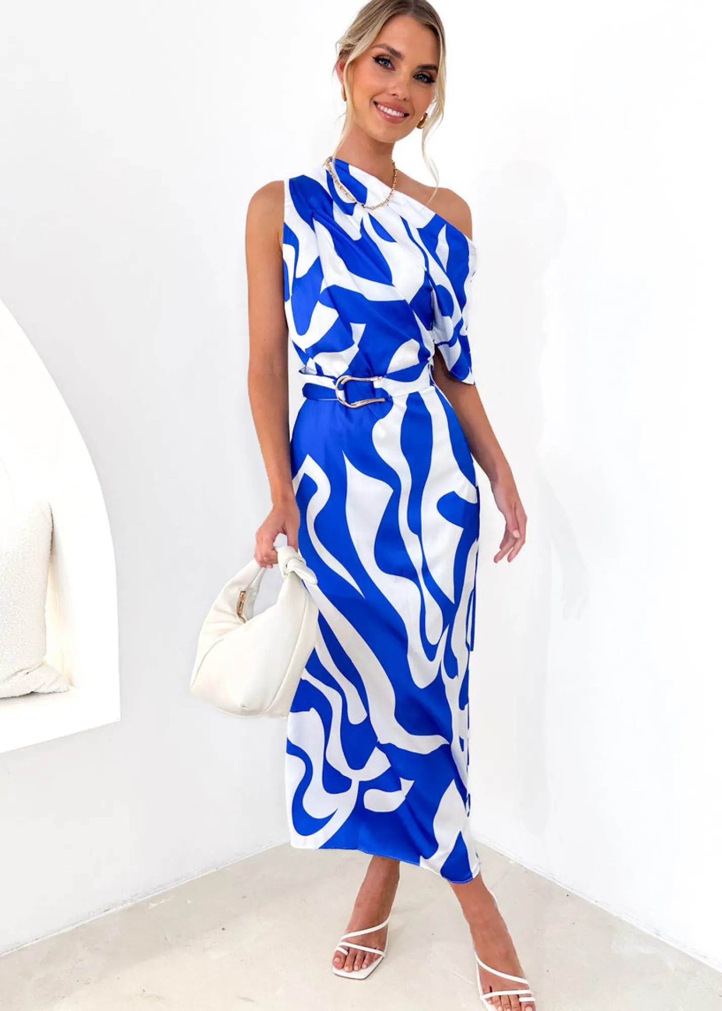Women Gingham & Heels Midi>Graciana Midi Dress