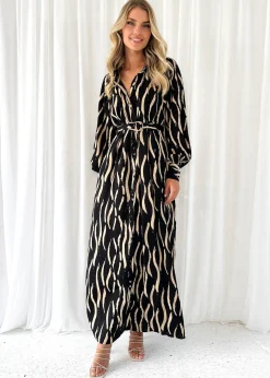 Women Gingham & Heels Maxi>Grayer Maxi Dress