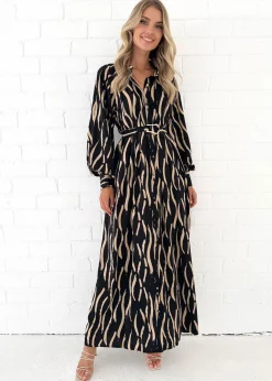 Women Gingham & Heels Maxi>Grayer Maxi Dress