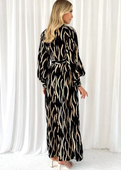 Women Gingham & Heels Maxi><noscript><img width=