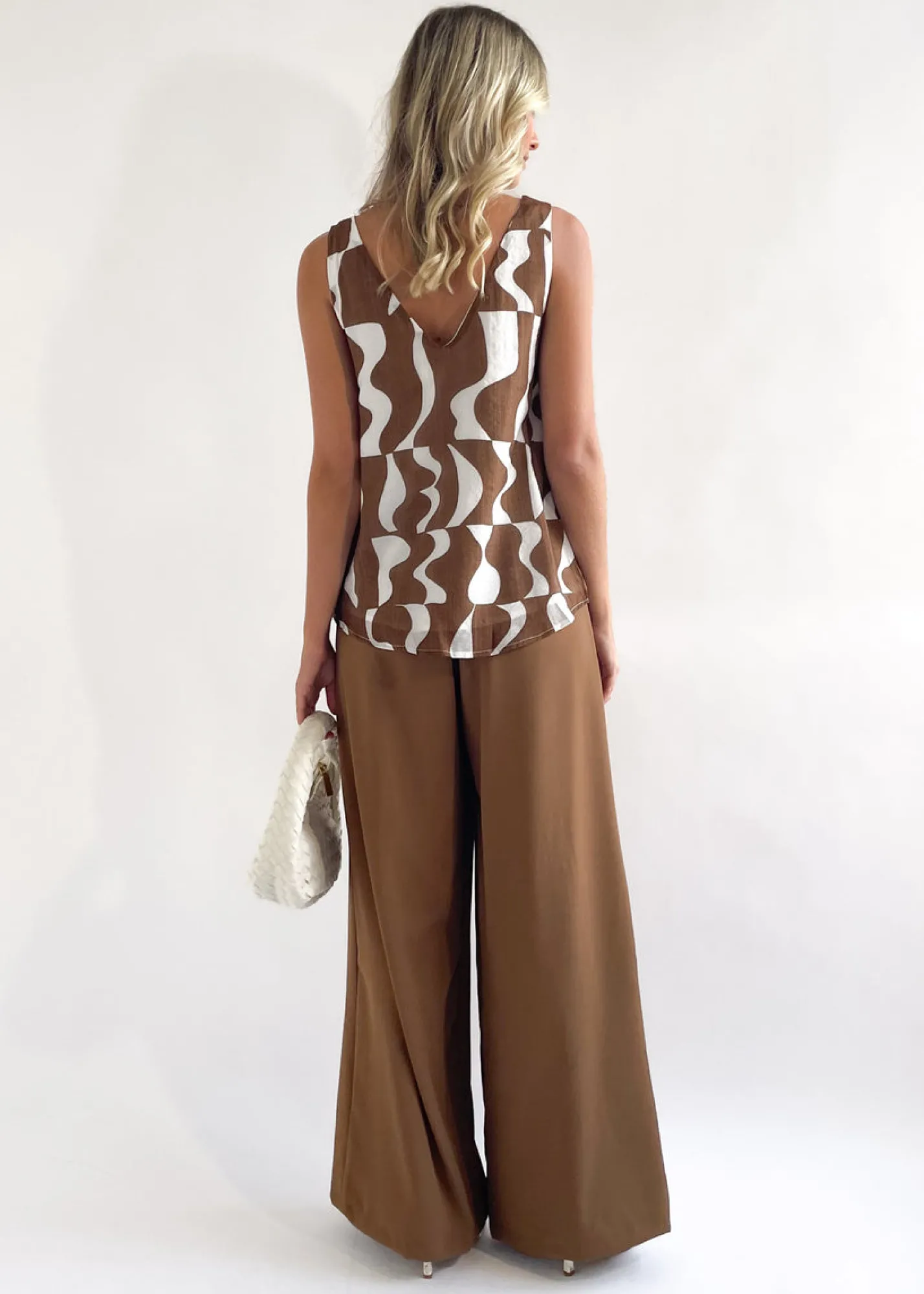 Women Gingham & Heels Singlets/Camis>Hallia Cami