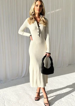 Women Gingham & Heels Knit Dresses><noscript><img width=
