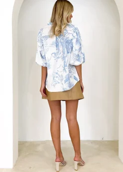 Women Gingham & Heels Blouses><noscript><img width=