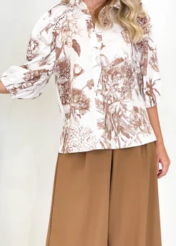 Women Gingham & Heels Blouses><noscript><img width=