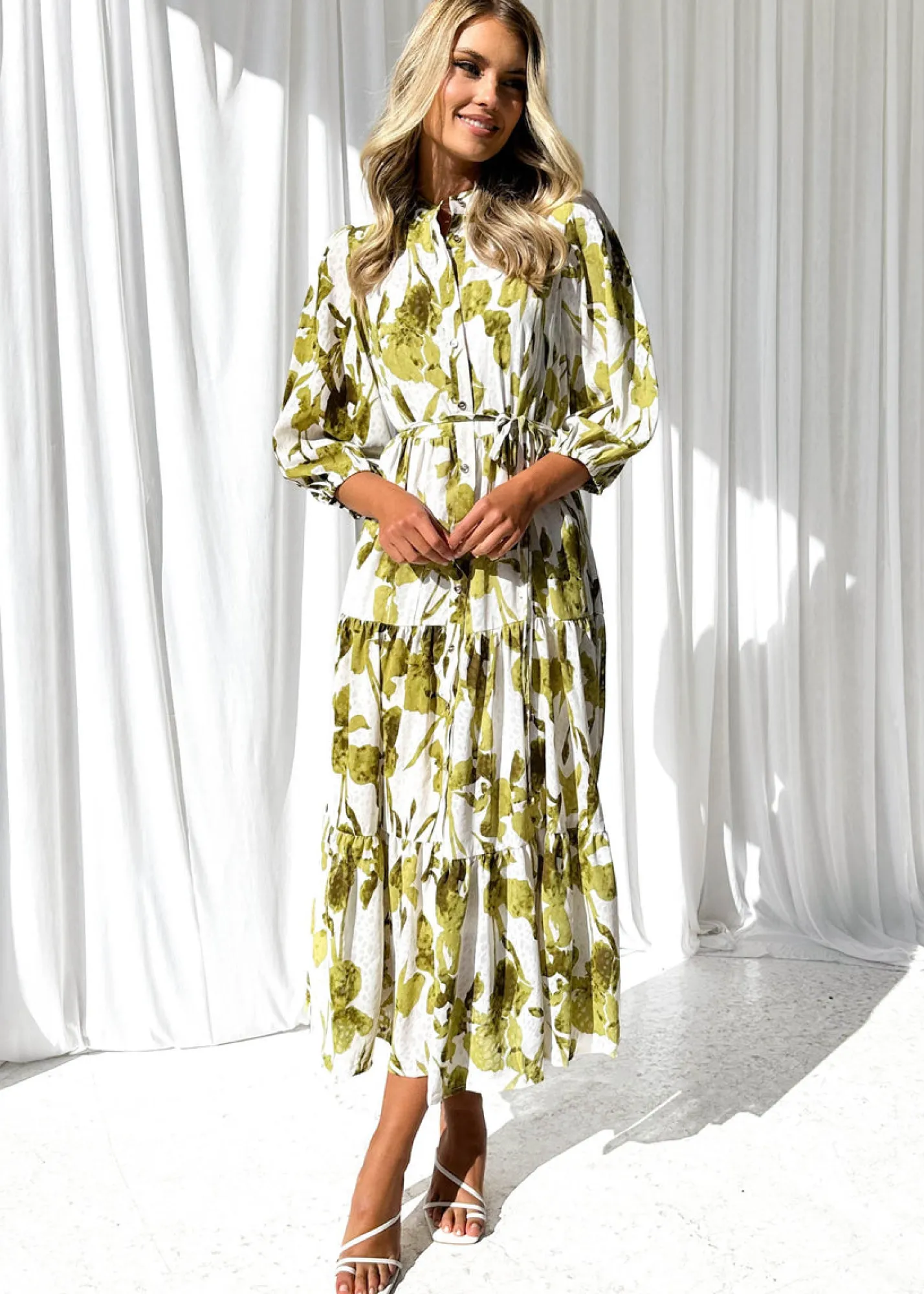 Women Gingham & Heels Midi>Haus Midi Dress