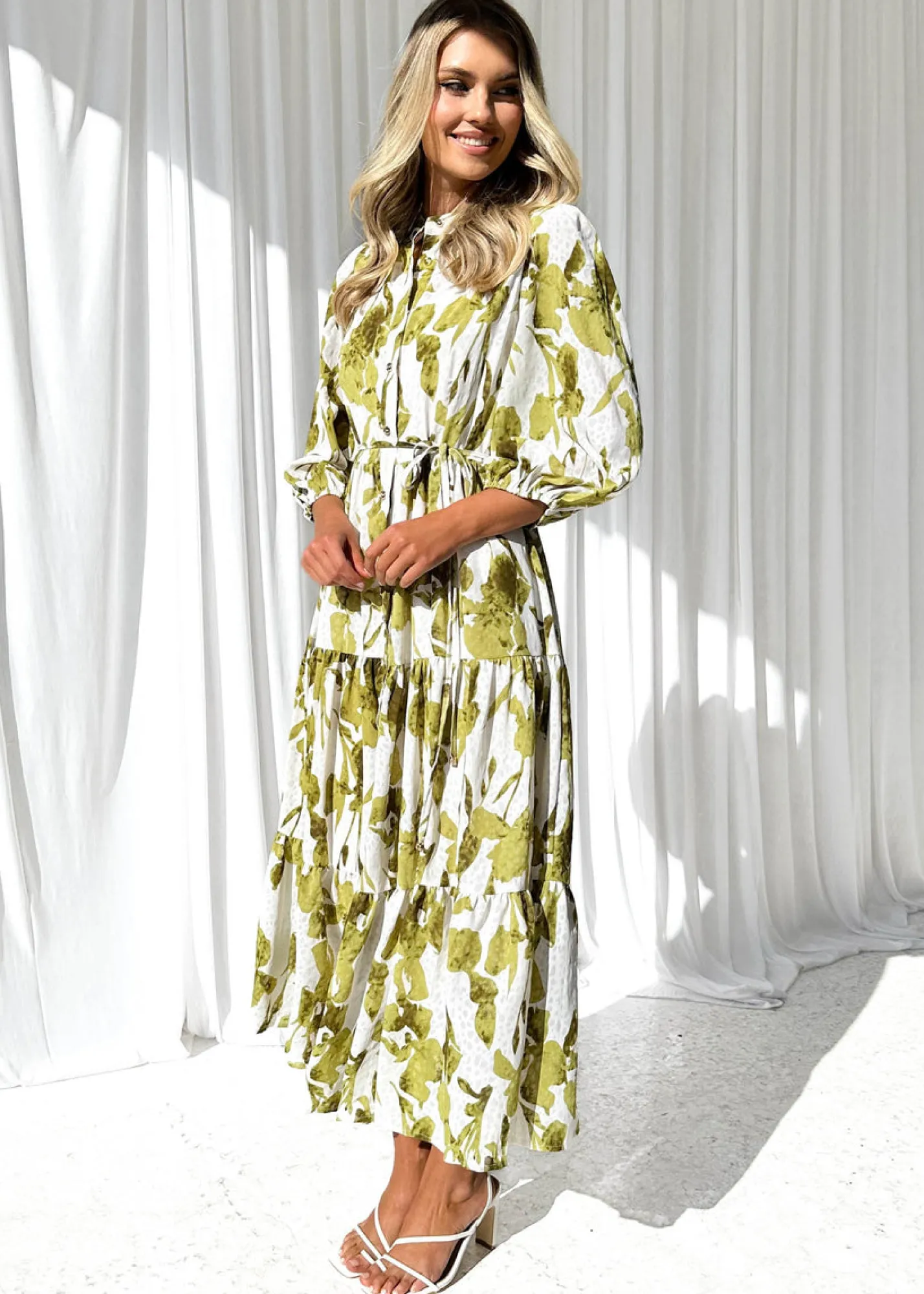 Women Gingham & Heels Midi>Haus Midi Dress