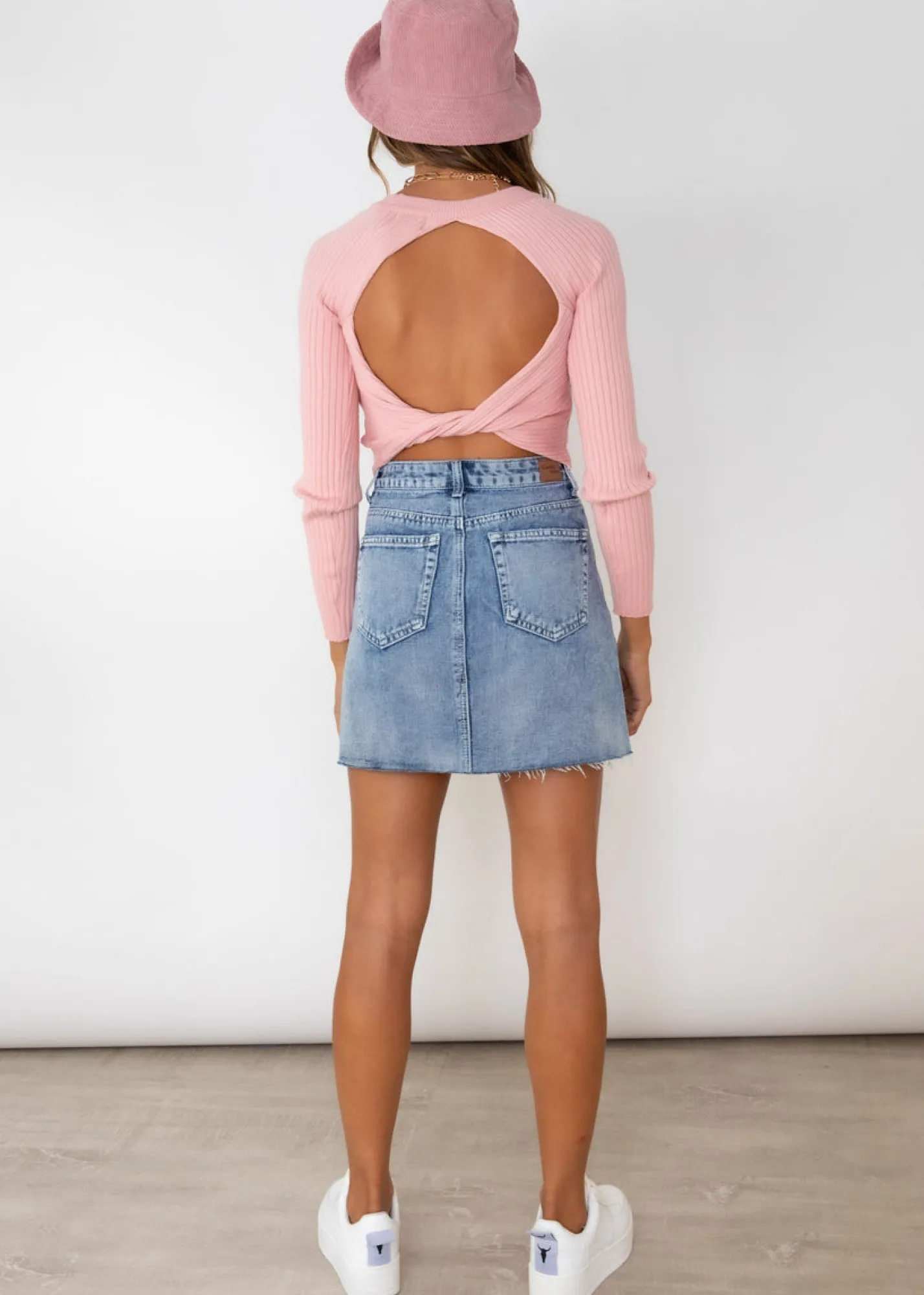 Women Gingham & Heels Knit Tops>Heavenly Sent Knit Top
