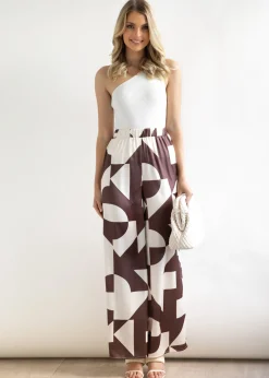 Women Gingham & Heels Pants><noscript><img width=