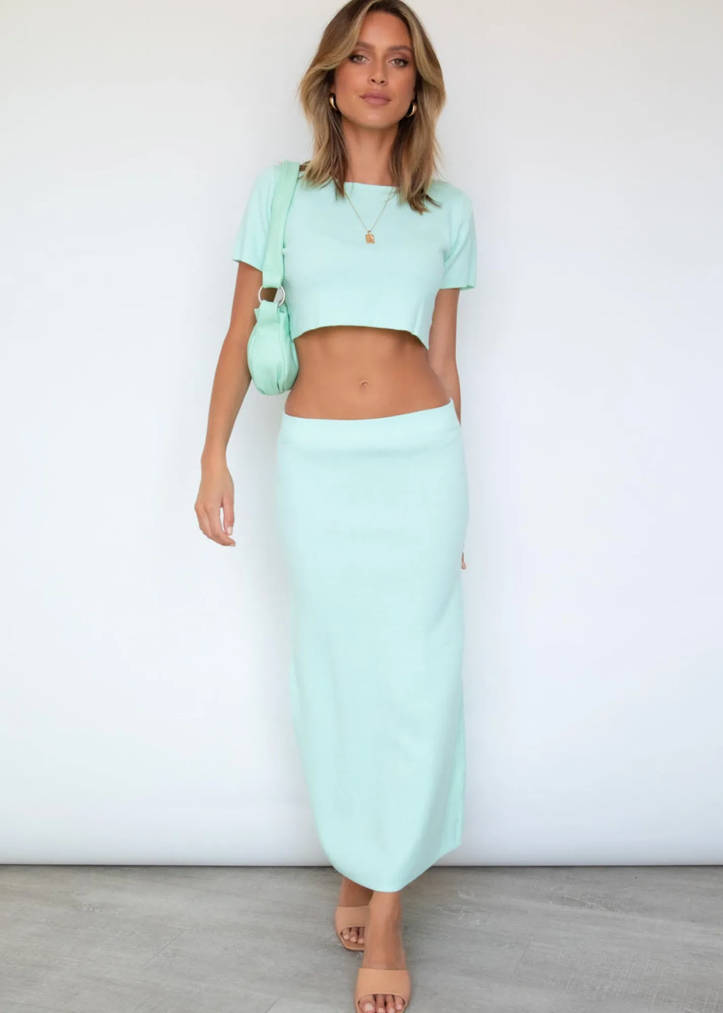 Women Gingham & Heels Sets>Hendrix Knit Set