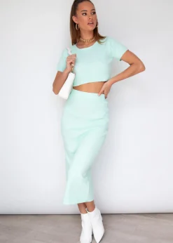 Women Gingham & Heels Knit Tops><noscript><img width=