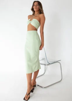 Women Gingham & Heels Knit Bottoms><noscript><img width=