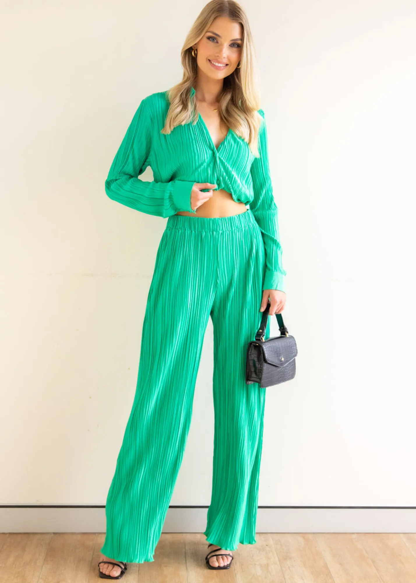 Women Gingham & Heels Sets>Hollins Pants