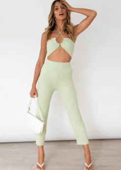 Women Gingham & Heels Pants>In Tune Knit Pants