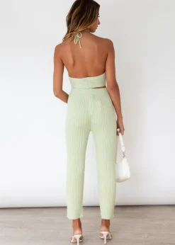 Women Gingham & Heels Pants><noscript><img width=