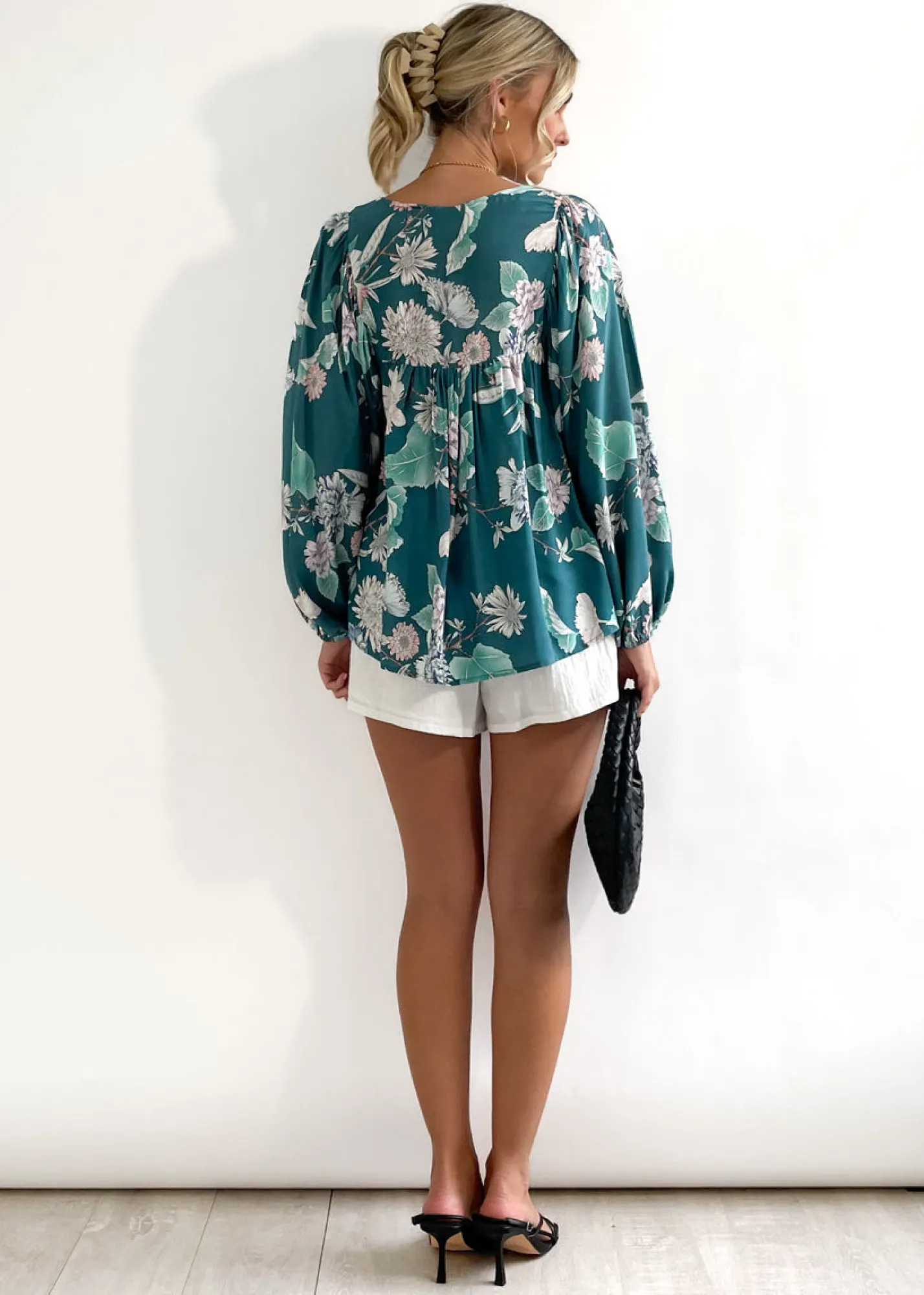 Women Gingham & Heels Blouses>Indira Blouse
