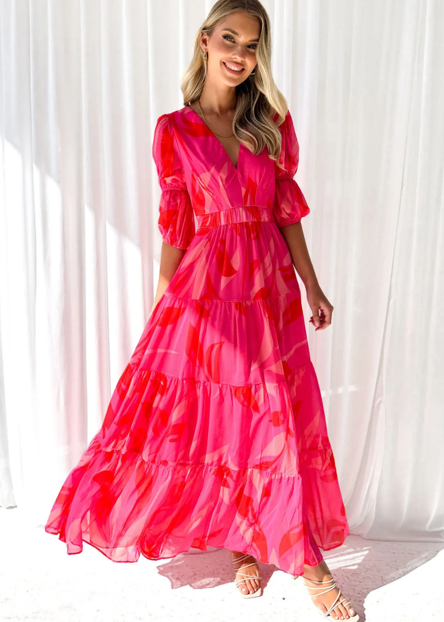 Women Gingham & Heels Midi>Isobel Midi Dress