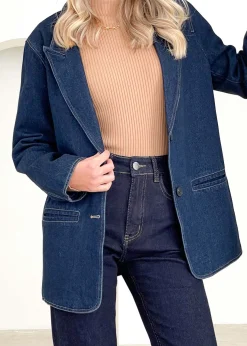 Women Gingham & Heels Jeans><noscript><img width=