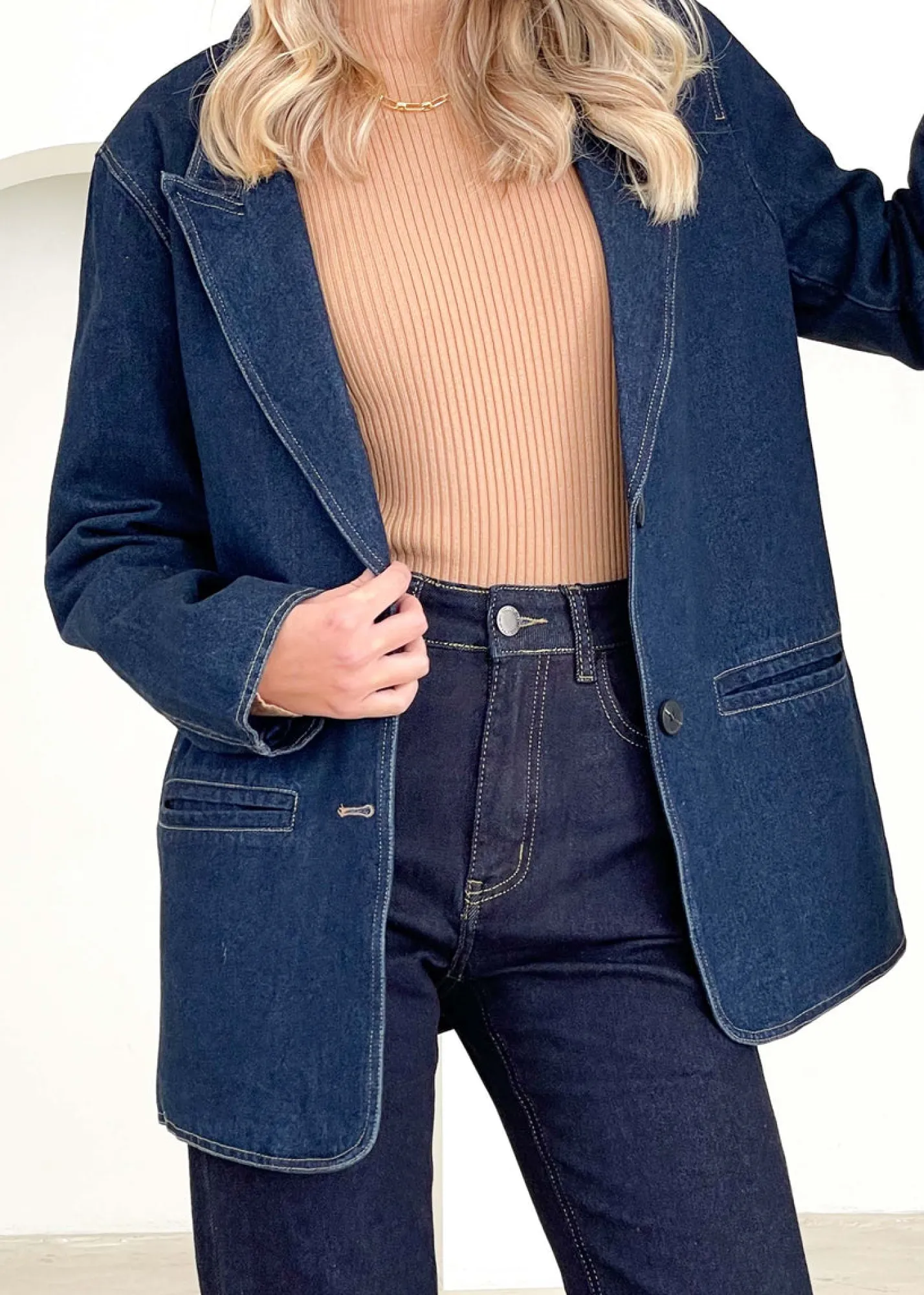 Women Gingham & Heels Jeans>Ivaliah Stretch Jeans