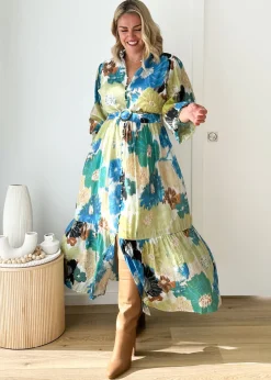 Women Gingham & Heels Maxi>Ivvianne Maxi Dress