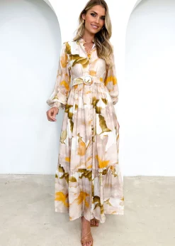 Women Gingham & Heels Maxi>Ivvianne Maxi Dress