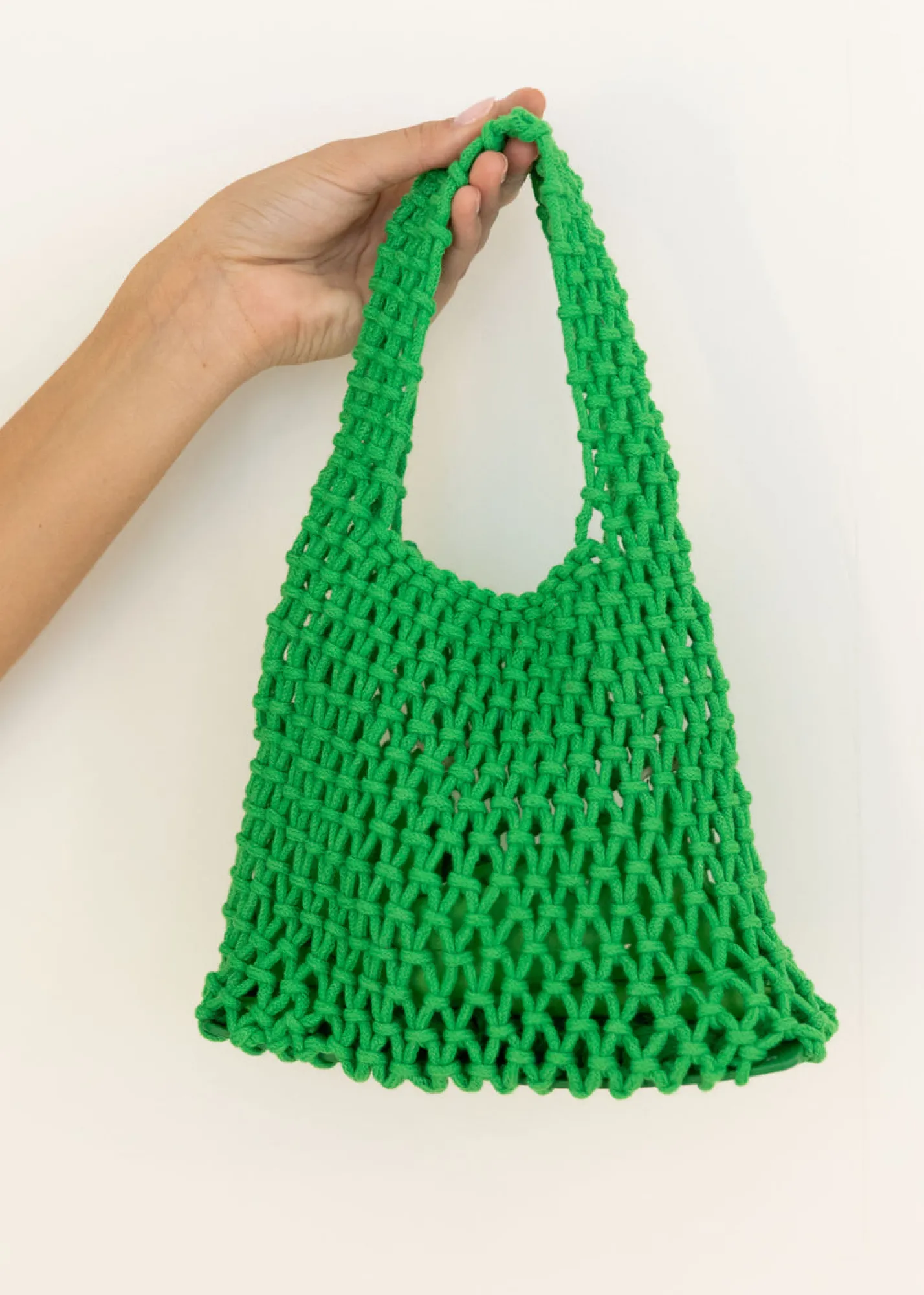 Women Gingham & Heels Bags>Izzey Crochet Mini Bag