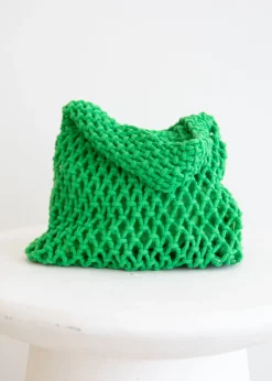 Women Gingham & Heels Bags>Izzey Crochet Mini Bag