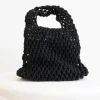 Women Gingham & Heels Bags>Izzey Crochet Mini Bag