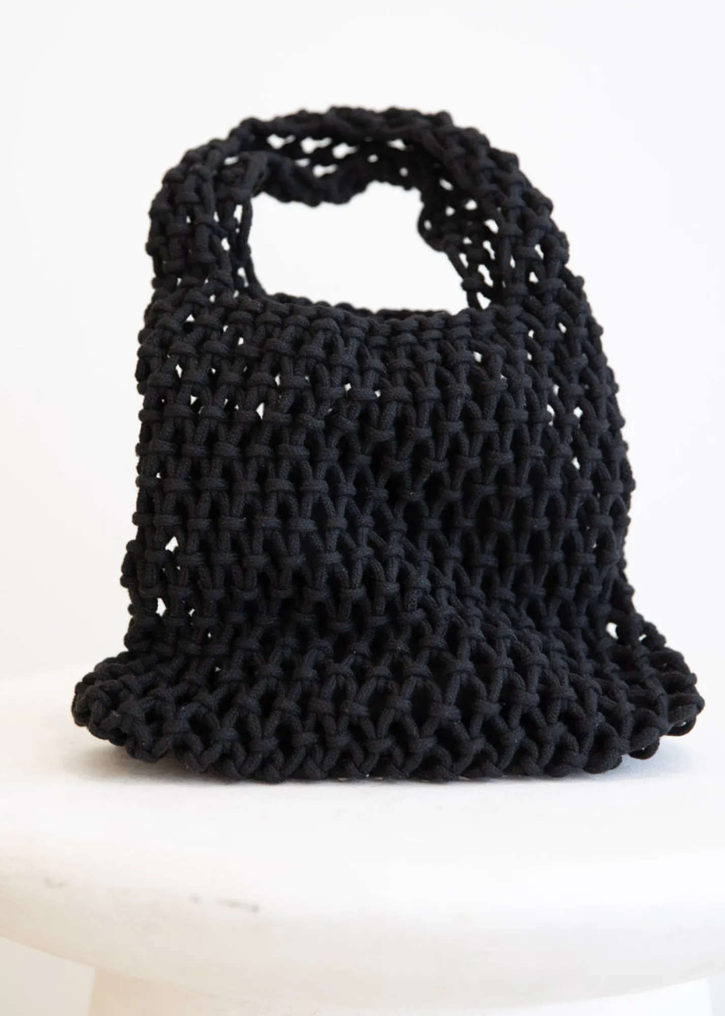 Women Gingham & Heels Bags>Izzey Crochet Mini Bag