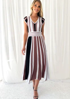 Women Gingham & Heels Midi>Janeve Knit Midi Dress