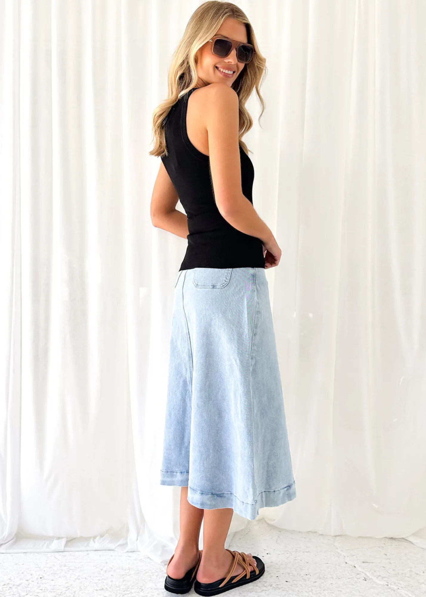 Women Gingham & Heels Knit Tops>Jarrina Knit Top