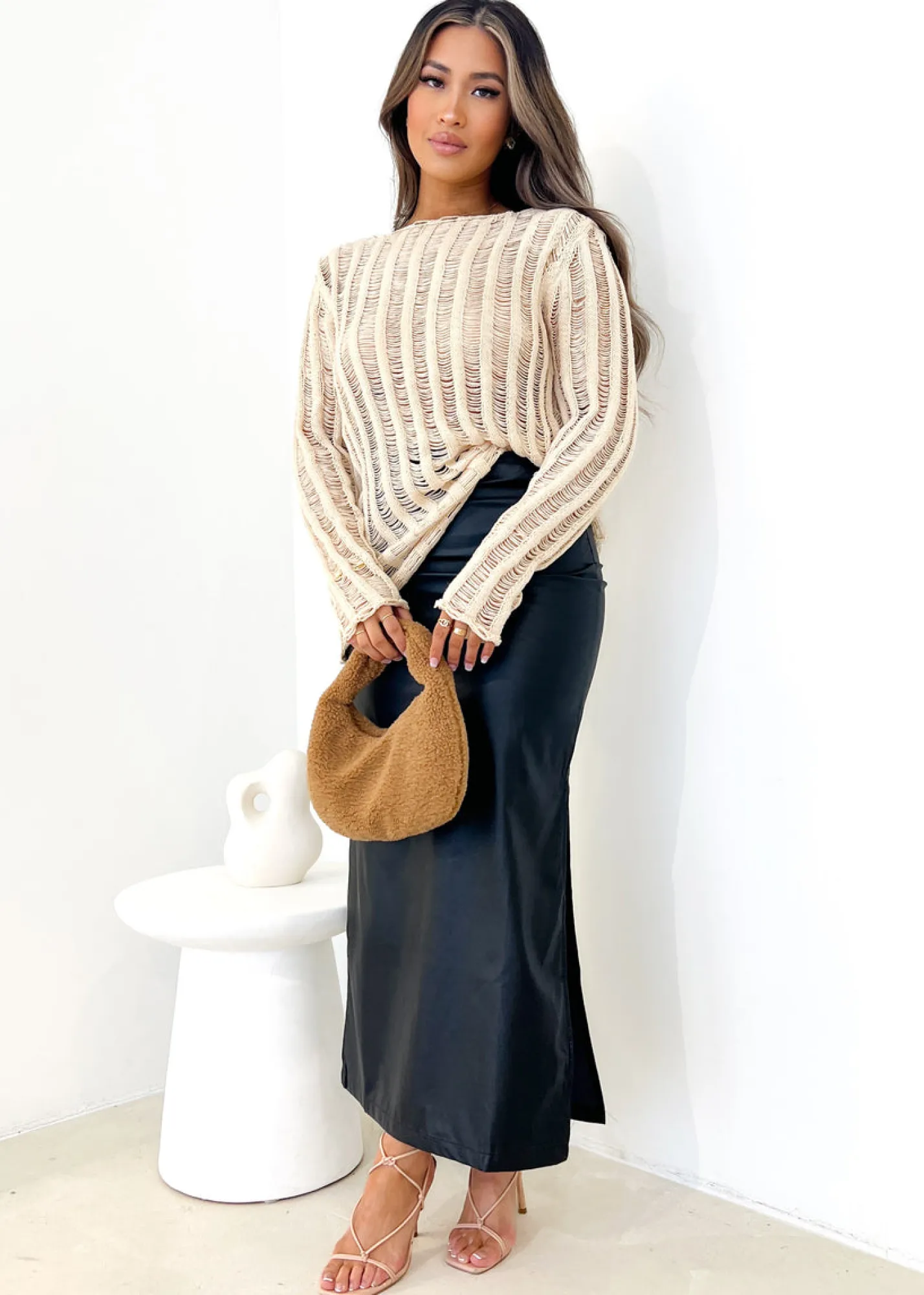 Women Gingham & Heels Sweaters>Jelana Sweater