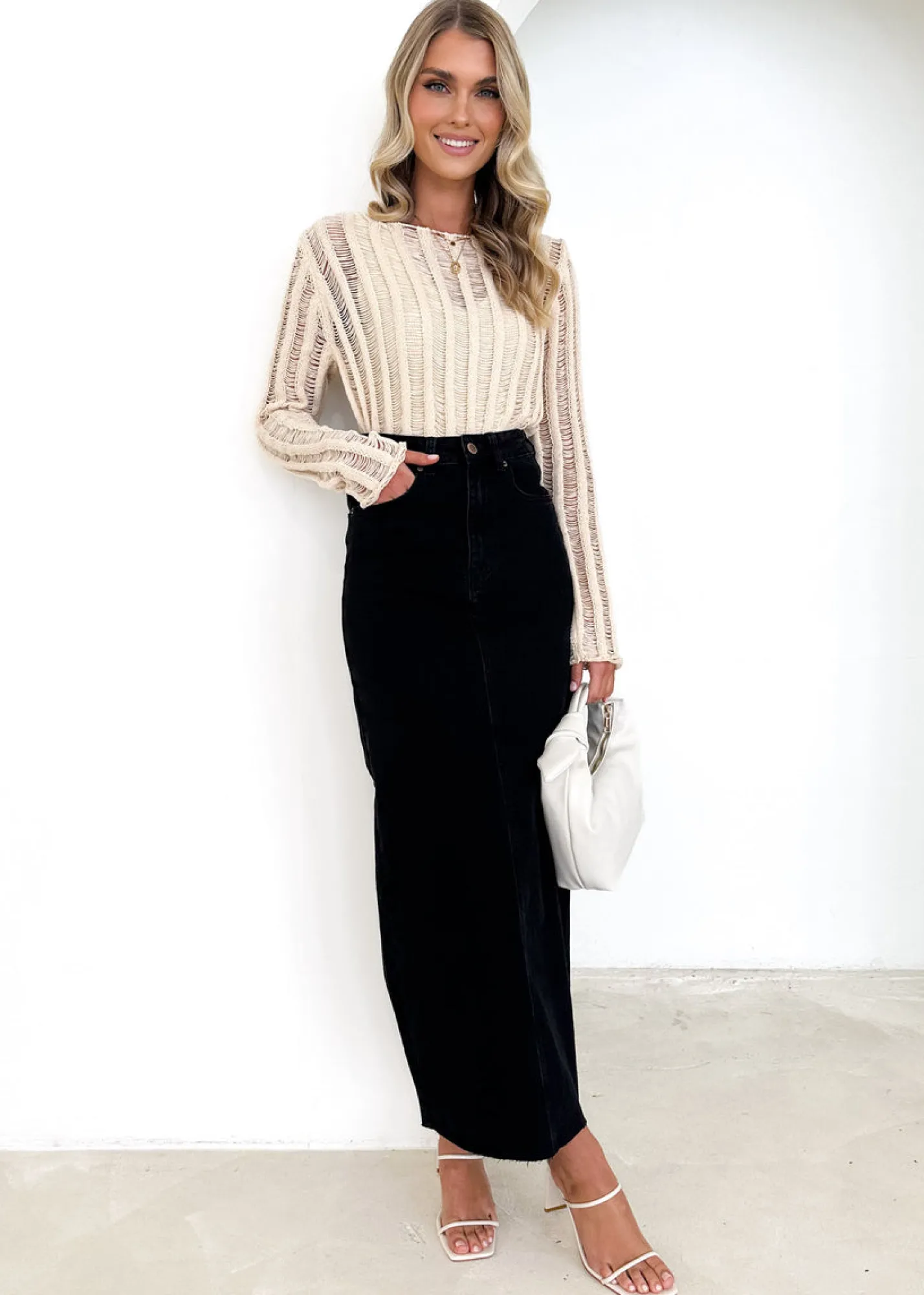Women Gingham & Heels Sweaters>Jelana Sweater