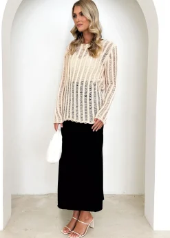 Women Gingham & Heels Sweaters><noscript><img width=