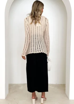 Women Gingham & Heels Sweaters><noscript><img width=