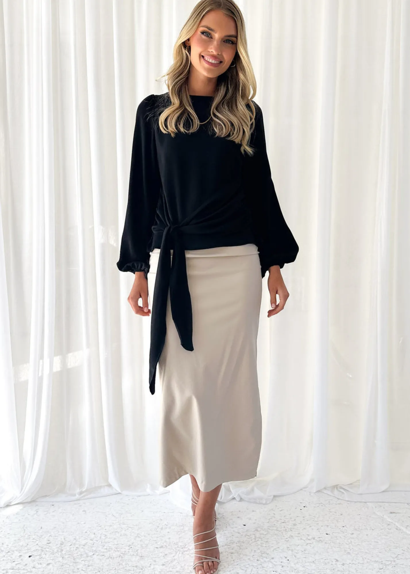 Women Gingham & Heels Blouses>Jennet Blouse