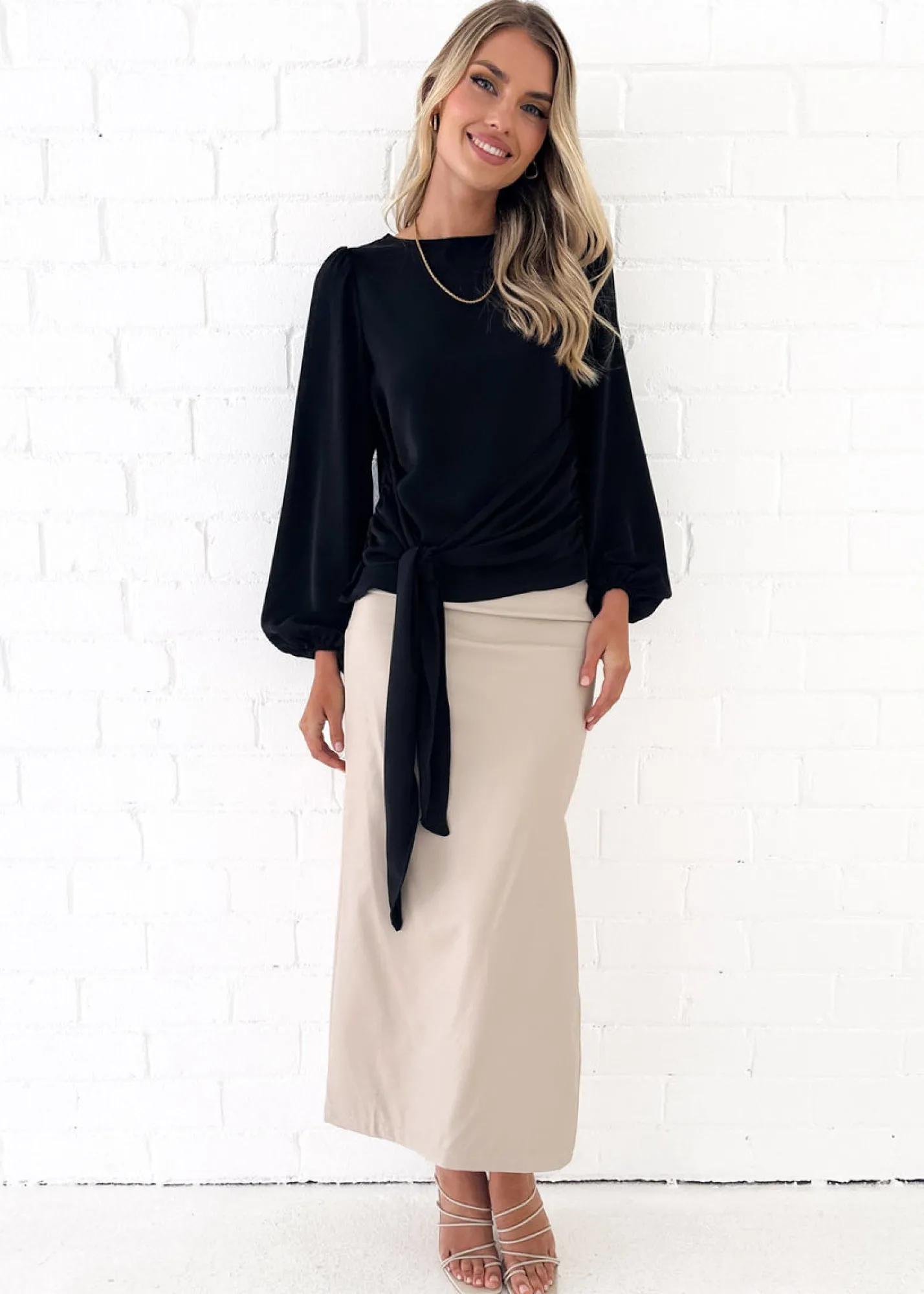 Women Gingham & Heels Blouses>Jennet Blouse