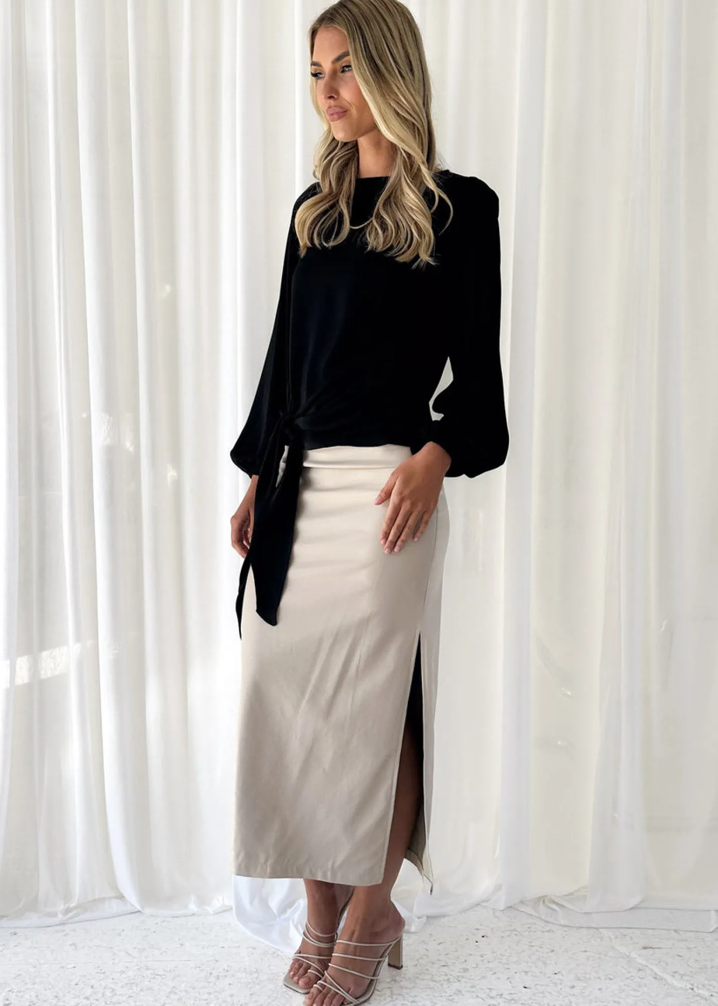Women Gingham & Heels Blouses>Jennet Blouse