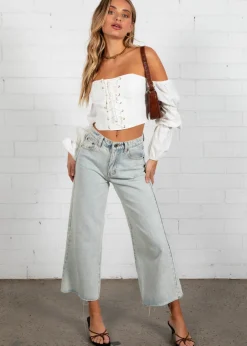 Women Gingham & Heels Crops>Jessamine Crop