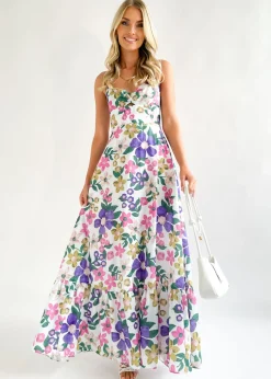 Women Gingham & Heels Maxi><noscript><img width=